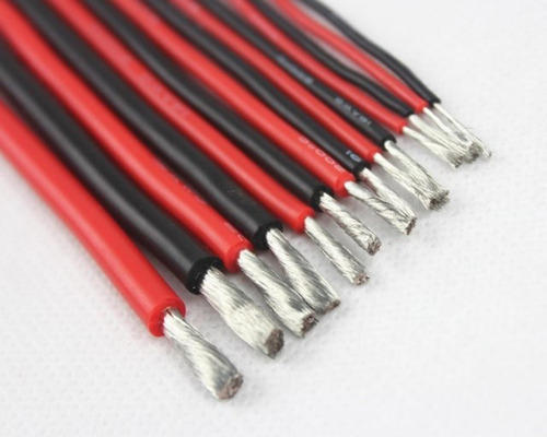 Silver-coated copper wires